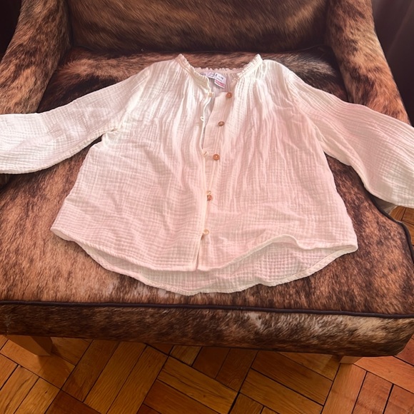 Zara Shirts & Tops Little Girls Button Down Shirt Poshmark